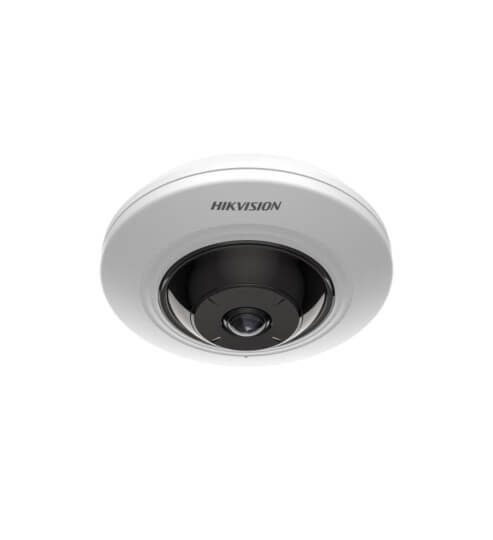 OJO DE PEZ IP 5MP L FIJO VISTA PANOR 180‚ ALARMA MODELO: HK-DS2CD2955FWD-IS