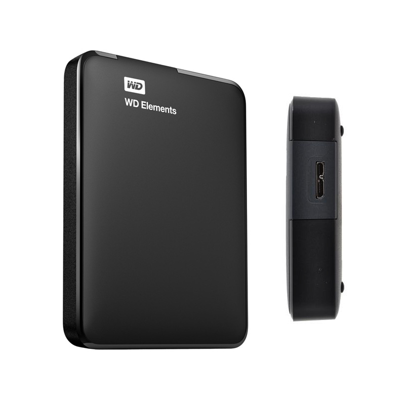 WESTERN DIGITAL DISCO DURO EXTERNO WESTERN DIGITAL ELEMENTS PORTABLE, 1 TB, USB 3.0, NEGRO. MODELO: WDBUZG0010BBK-WESN