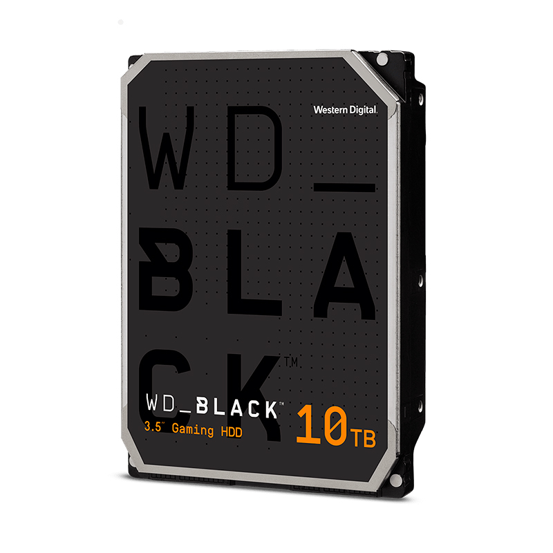 WESTERN DIGITAL DISCO DURO WESTERN DIGITAL WD BLACK, 10 TB, SATA 6.0 GB/S, 256 MB CACHE, 7200 RPM, 3.5". MODELO: WD101FZBX