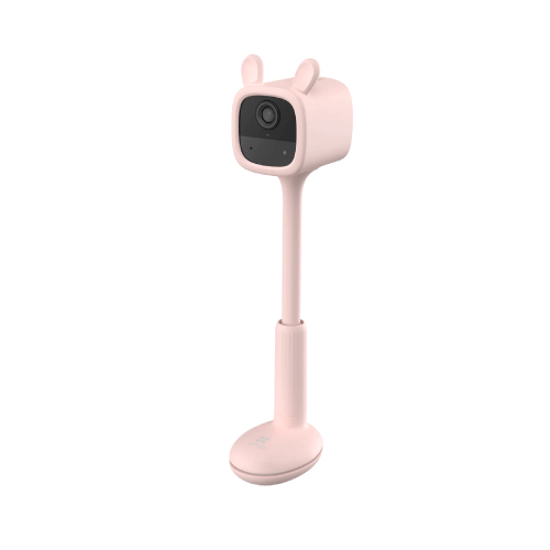 BABYCAM IP CON BATERIA WIFI 2.4 INTERIOR - ROSADA MODELO: CS-BM1-R100-2D2WF-RA