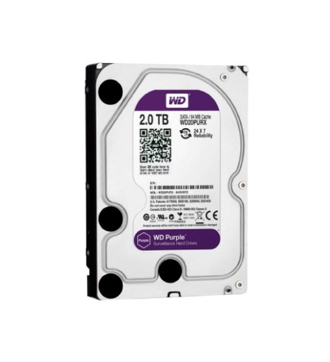 DISCO DURO PURPLE 2 TERAS WD SATA MODELO: SE-HDD2TB