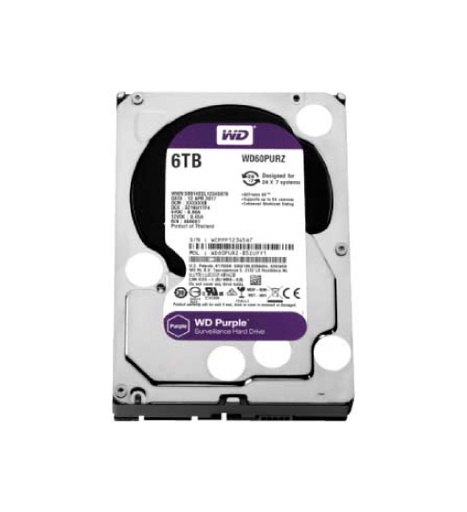 DISCO DURO PURPLE 6 TERAS WD SATA MODELO: SE-HDD6TB