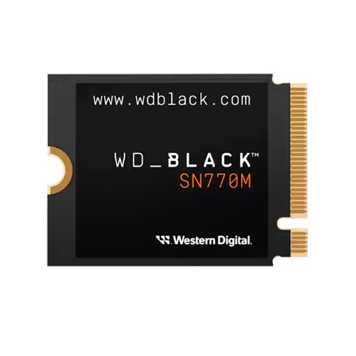 WESTERN DIGITAL UNIDAD DE ESTADO SOLIDO WESTERN DIGITAL BLACK SN770M NVME 2TB M.2 2230 PCIE GEN4 X4 MODELO: WDS200T3X0G